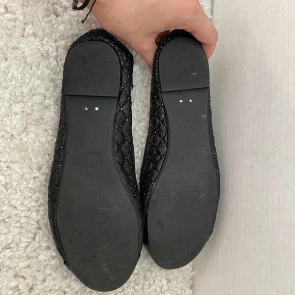 fibi & clo New York- Quilted Ballet Jeweled Ballet Flats size 7 - Picture 3 of 7